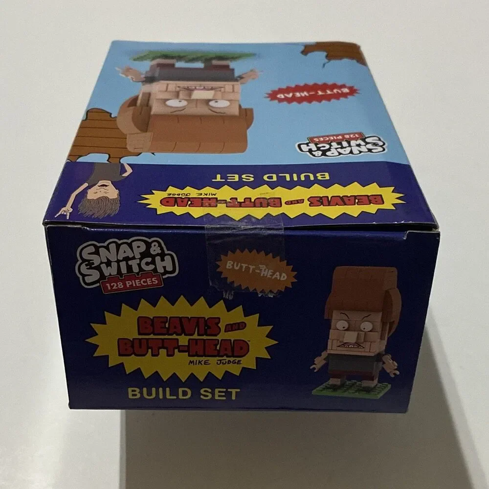 Beavis and Butt-Head Butt-Head Snap & Switch Build Set 128 Pieces Sealed Bags